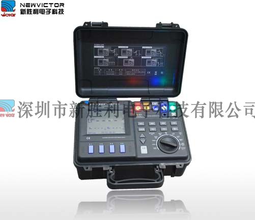 MIT8308双钳多功能接地电阻兆欧表